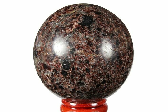 Polished Garnetite (Garnet) Sphere - Madagascar #132058